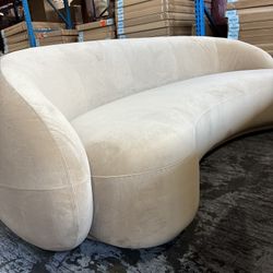 Sofa Camel Velvet