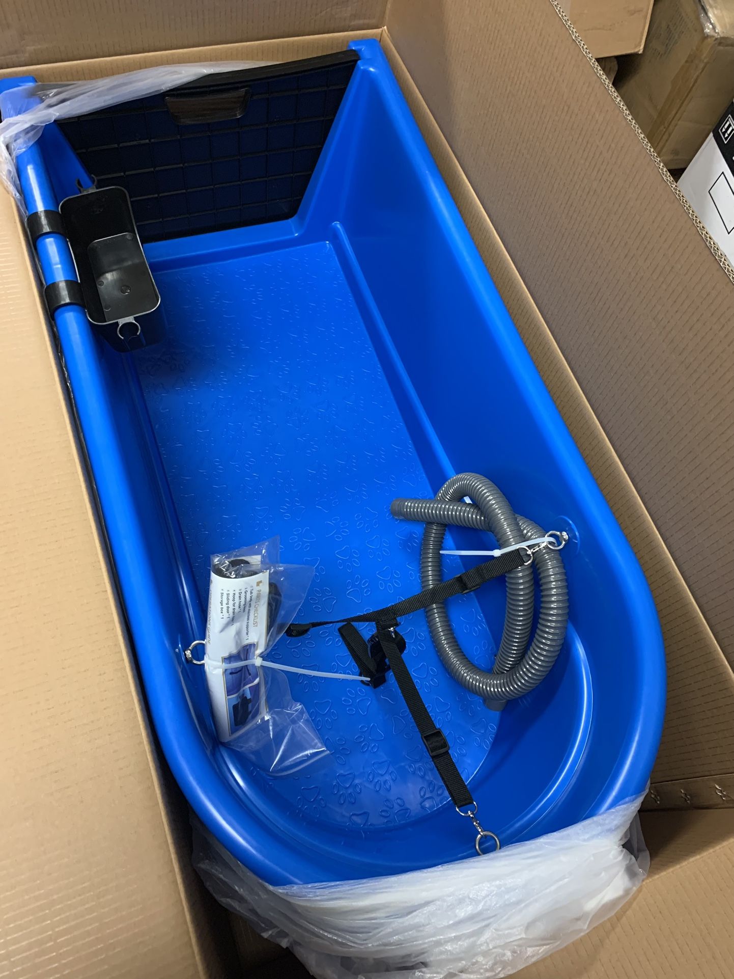 SHELANDY 45" PET GROOMING BATHTUB DOG WASH STATION HEAVY DUTY BATHING