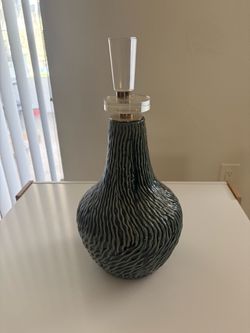 Blue Wine Decanter