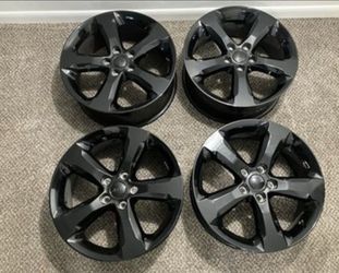 RIMS, 20" JEEP GRAND CHEROKEE ORIGINAL BLACK