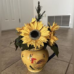 Sunflower Vase Decor