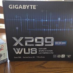 X299 WU8 Motherboard + Intel Core i7-9800X