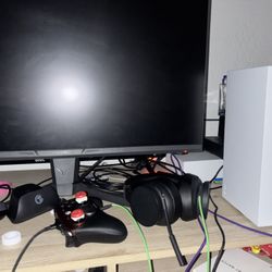 Xbox Series X With 120fps Monitor Gamsir G7 Pro Tmr Thumicks With Headset And Can Trade 