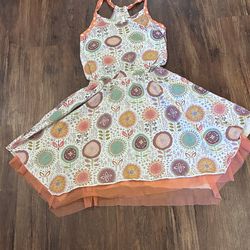 Matilda Jane Girls' Happy & Free All Ashore Dress Size 12