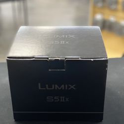 Panasonic Lumix S5IIx 24.2MP 6K Camera Black
