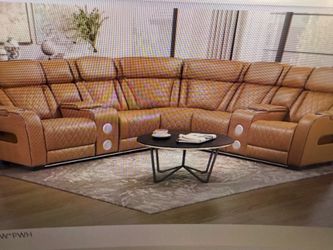 Power Reclining Sectional on Sale