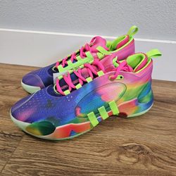 Adidas DON Issue 5 SM Rare Multicolor IH8345 Men Size 9 Basketball Shoes