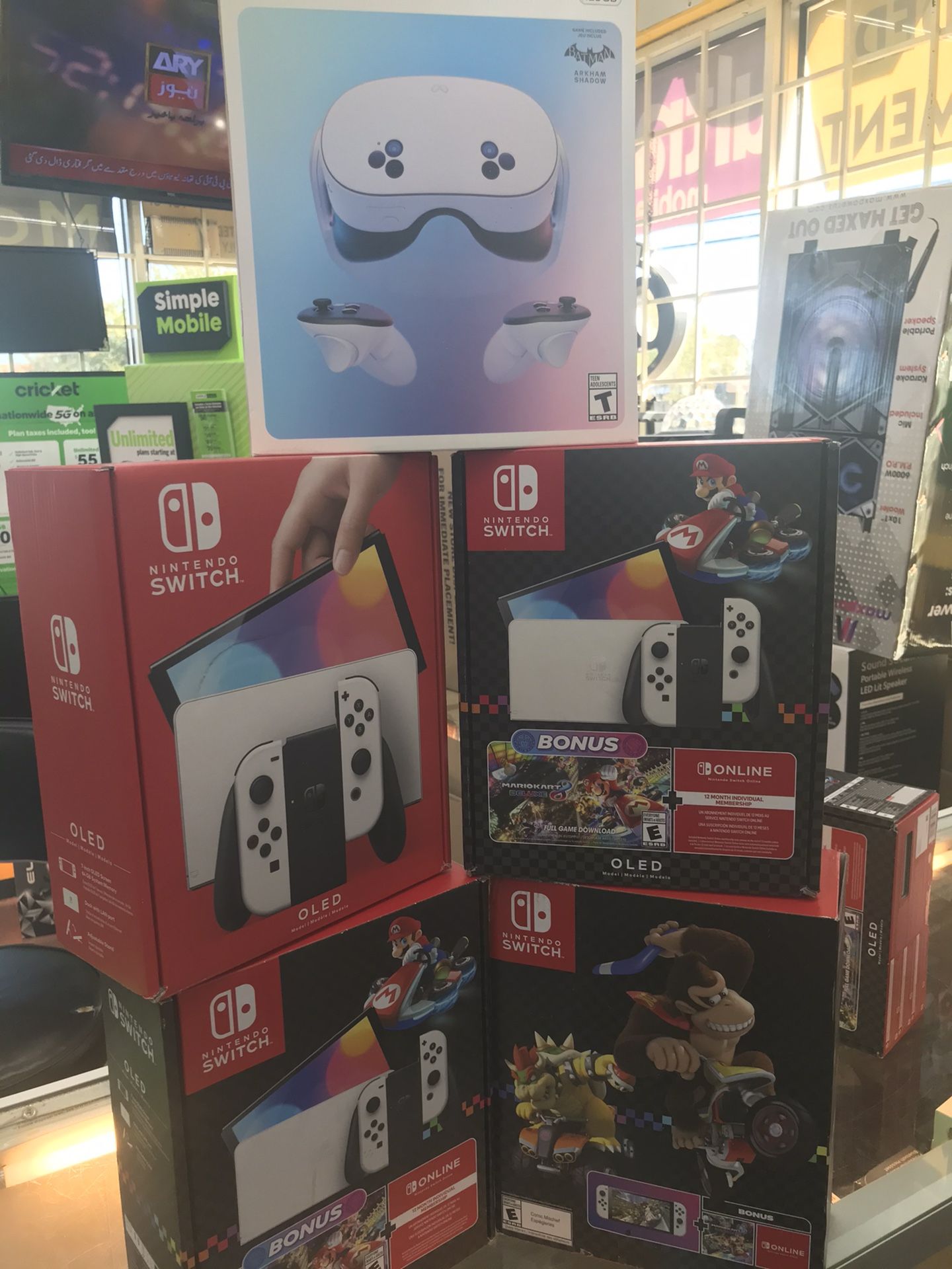 Nintendo Switch Oled Oculus Meta Quest3 No Credit Needed Pay Down Only