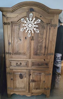 Solid Wood Armoire