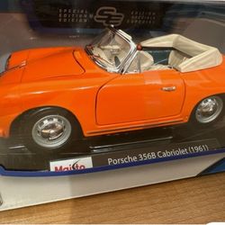 Porsche 356B Cabriolet 1:18 Scale