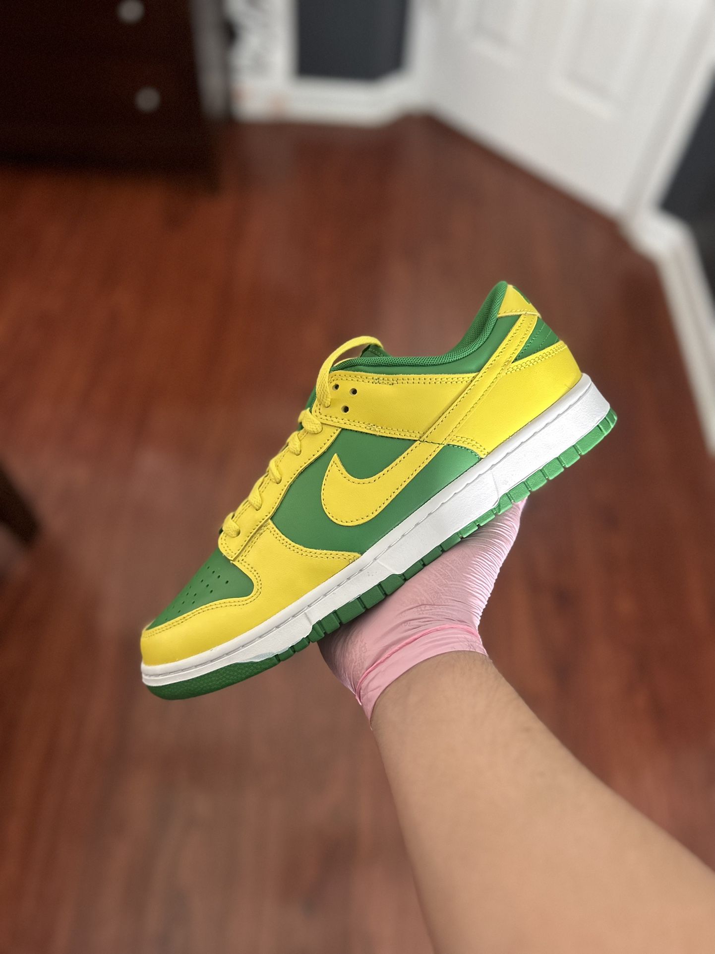 Nike Dunk Low Reverse Brazil Sz 12