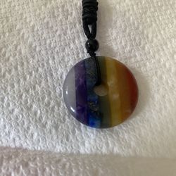 Unisex Chakra Sone Necklace 