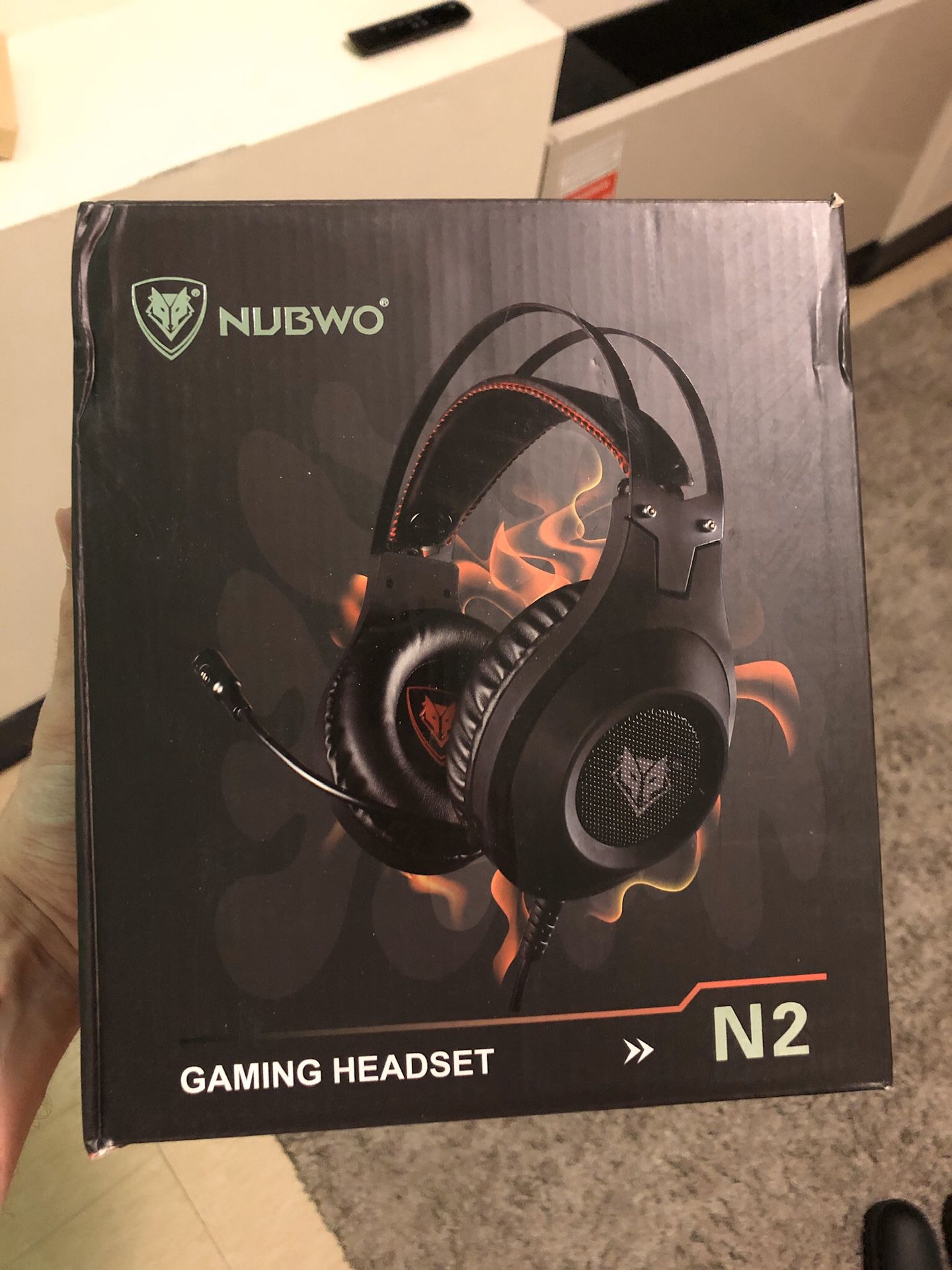 NUBWO GAMING HEADSET XBOX PS4 PC ETC.