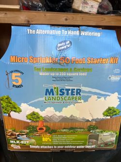 Drip irrigation (Mister Landscaper)
