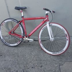 Track bike pretty fast