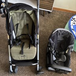 Stroller With Car Seat Detachable 