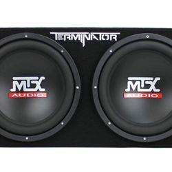 DUAL 12” MTX SUBWOOFER