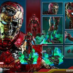 Hot Toys MMS580 Mysterio's Iron Man Illusion Spider-Man Far From Home 1/6 Figure