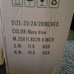 New Hard Shell Leather Luggage Bags