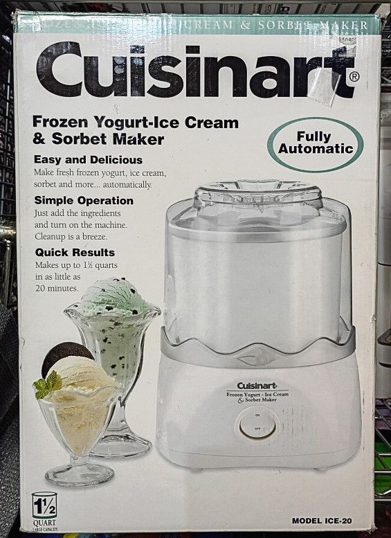 Cuisinart Yogurt/ Ice cream Maker