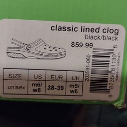 Unisex Black Kids Croc