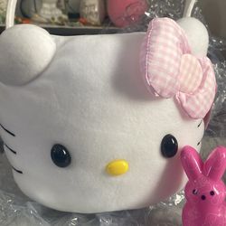 Hello Kitty Plush Easter Basket