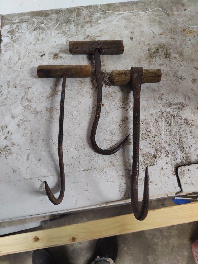 Antique Hay Hooks
