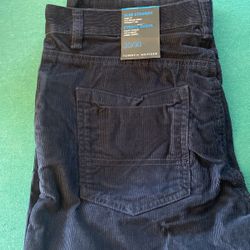 New Tommy Navy Blue Corduroy Pants: Size 30x30