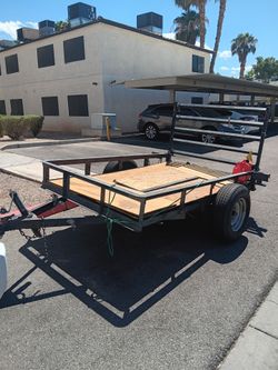 5x8 ramp trailer