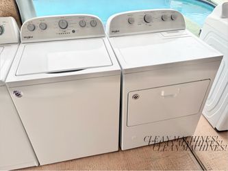 Whirlpool Washer and Gas Dryer 90 Day Warranty Some Delivery