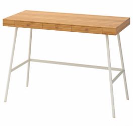 IKEA LILLÅSEN Bamboo Desk FOR SALE