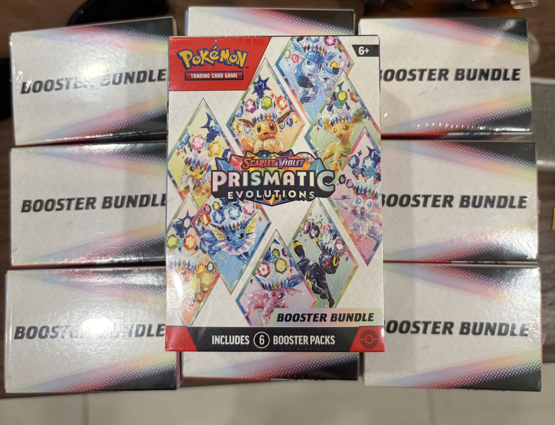 Pokémon Prismatic Evolutions Booster Bundles Sealed