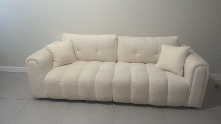 Modern Cream Sofa