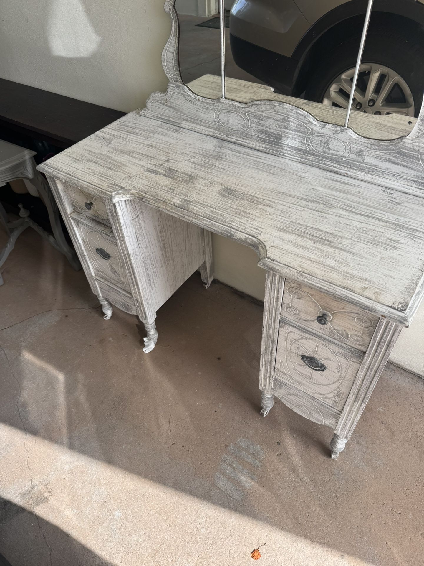 Vanity Desk with bench