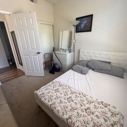 Ikea queen bed + mattress