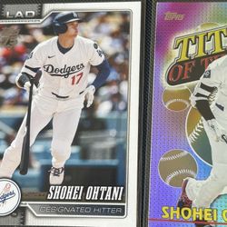 Shohei Ohtani 2 Card Lot 