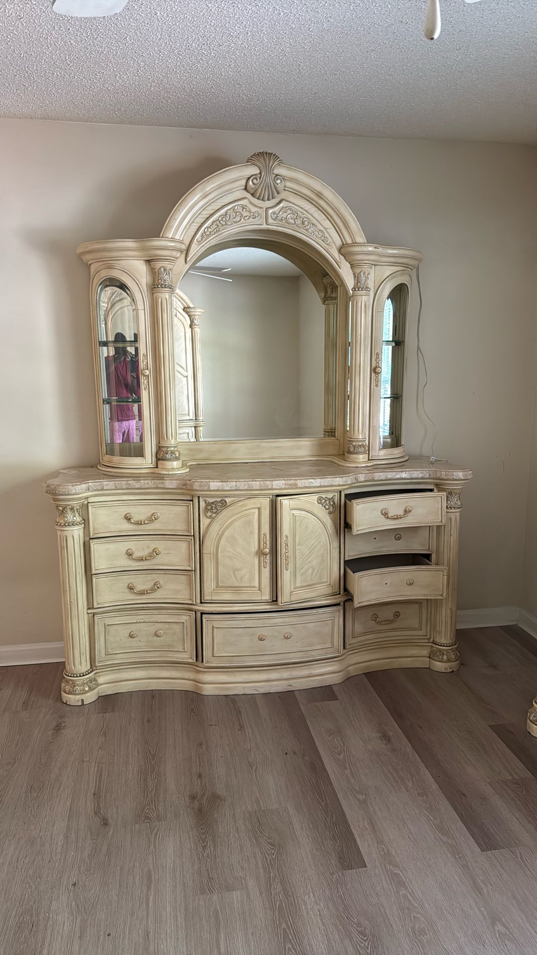 Heavy Dresser And Amoire