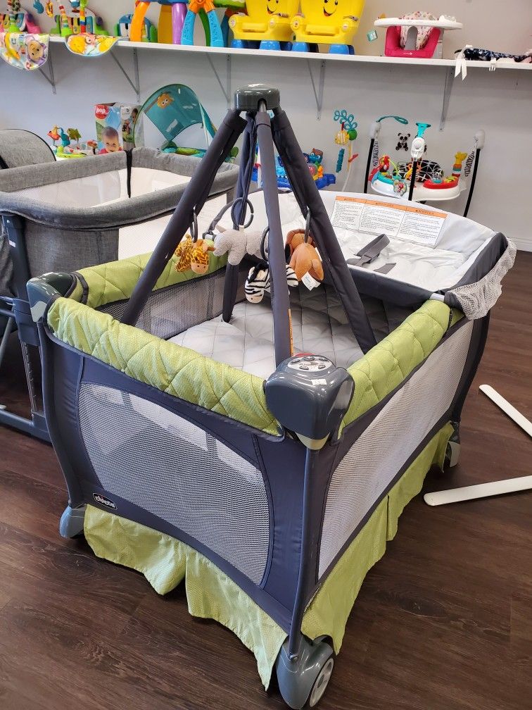 Cover Chicco Pack And Play Chicco Dash Playard Charcoal USA Shopee