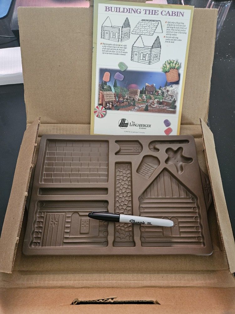 longaberger gingerbread country cottage