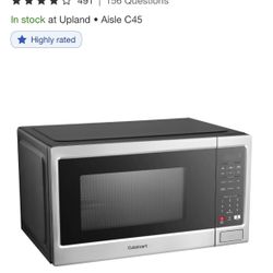 Like New Cuisinart Microwave. Used For Only A Few Weeks