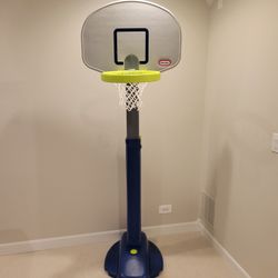 Adjustable Indoor Basketball Hoop With Ball