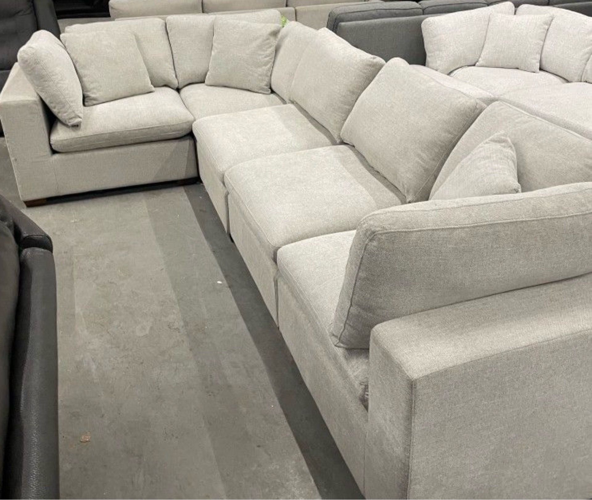 Sofa Forma de L - Gris, Negro, Cafe o Blanco Desponisbles - ENTREGA DE MISMO DÍA