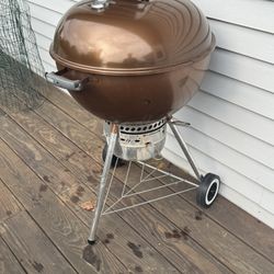 Weber Charcoal Grill With Cover 