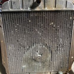 OEM 1946 to 1948 Chevy Car Harrison (contact info removed) Brass Engine Radiator