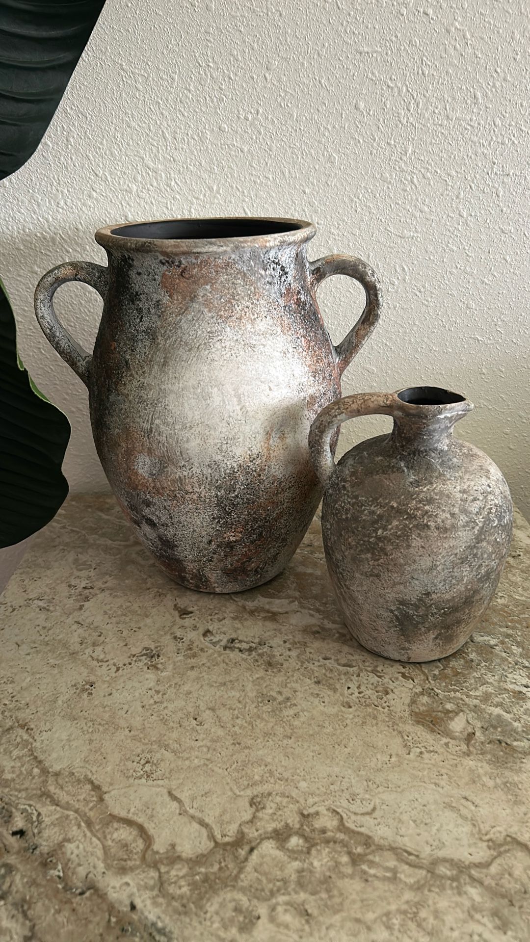 Rustic vases