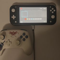 Gray Nintendo Switch Lite