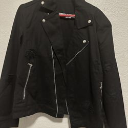 Black Denim Jacket 