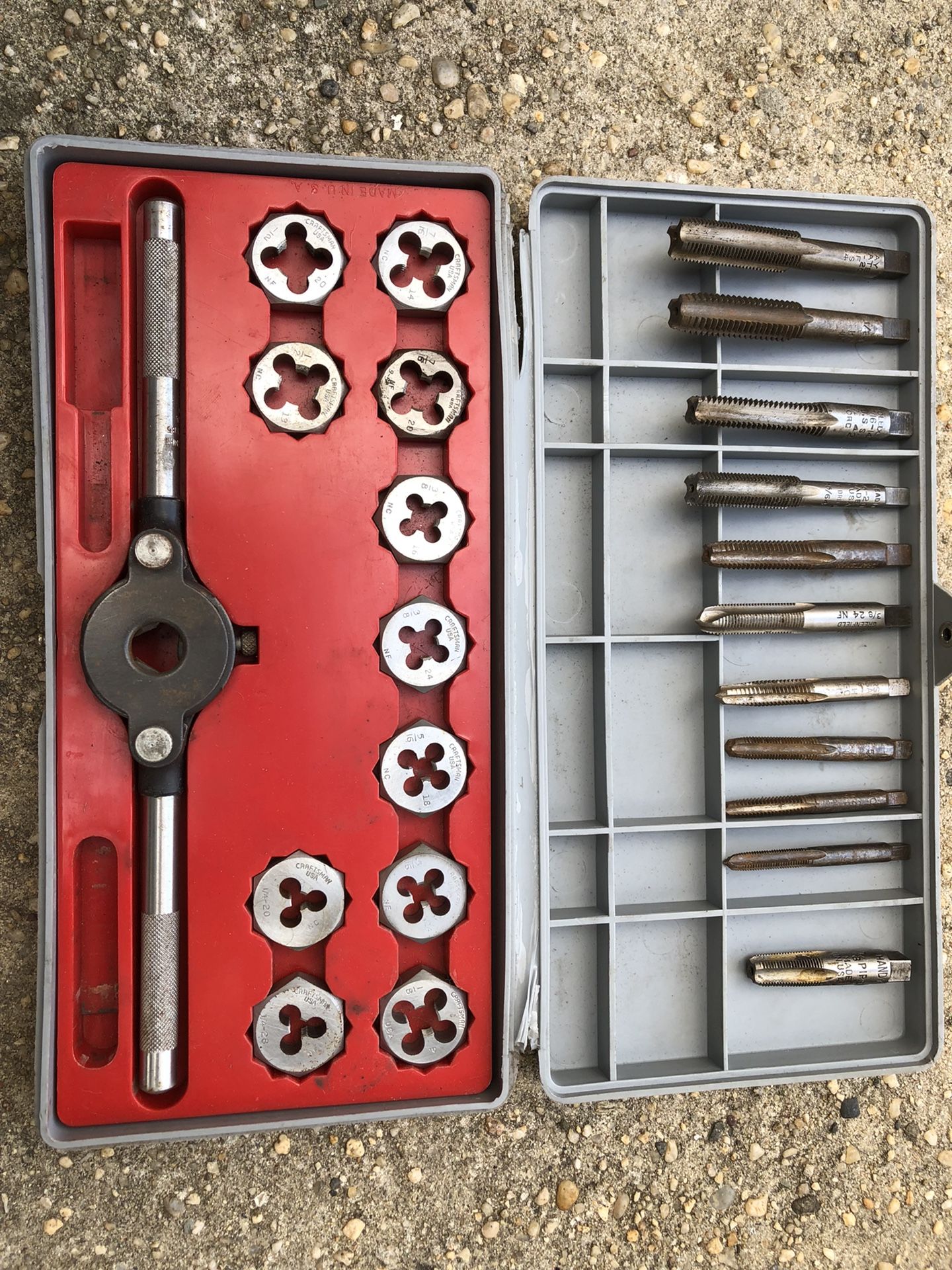Craftsman Kromedge Hexagonal Tap Die Set