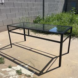 Glass Coffee Table Indoor/Outdoor (Custom)