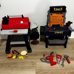 Kids Bbq And Tool Set 
